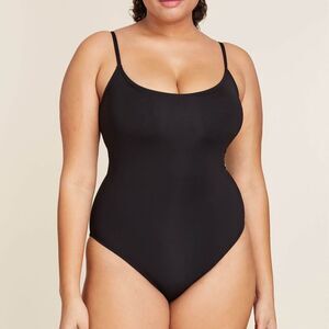 Andie Swim The Amalfi One Piece Swimsuit Black XXXL Classic Scoop Neck NWT Beach